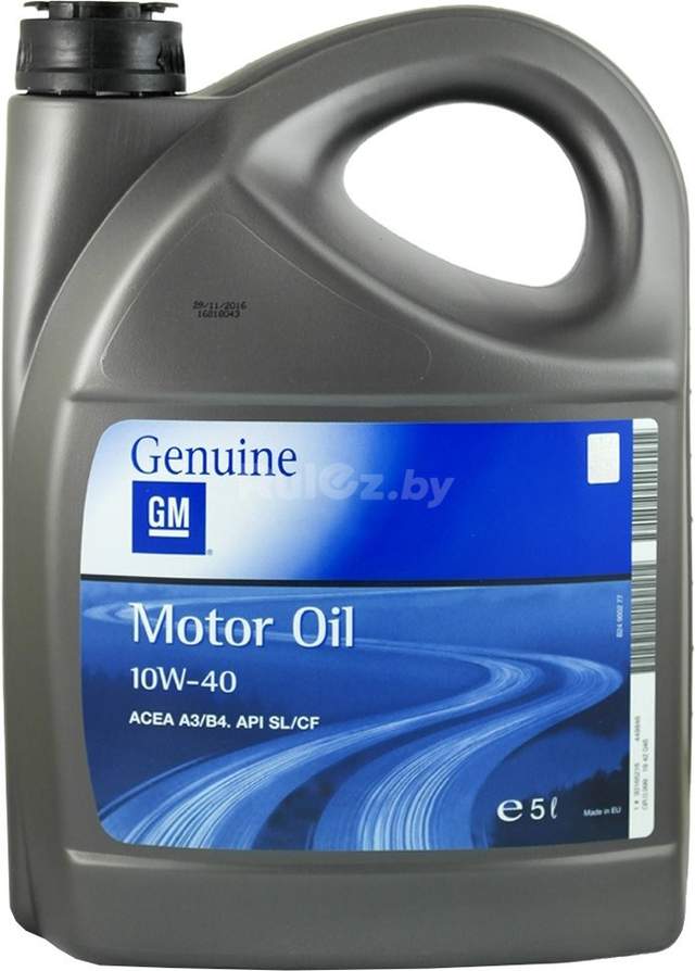 Моторное масло GM OPEL 10W-40 5л
