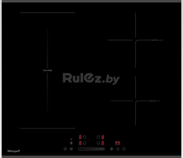 Варочная панель Weissgauff HI 643 BFZG