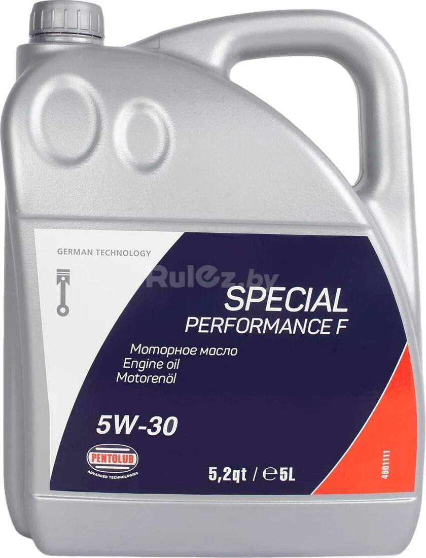 Моторное масло Pentolub Pento Special Performance F 5W-30 5л