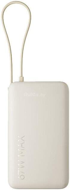 Внешний аккумулятор Xiaomi 67W Power Bank 10000mAh PB1067 (бежевый, международная версия)