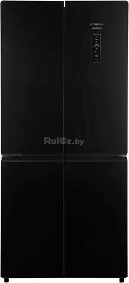 Четырёхдверный холодильник Hyundai CM45083F (черный)