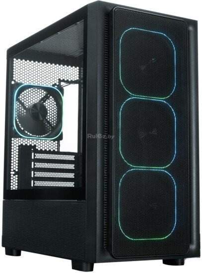 Корпус XASTRA A411M 4ARGB-FG (черный)
