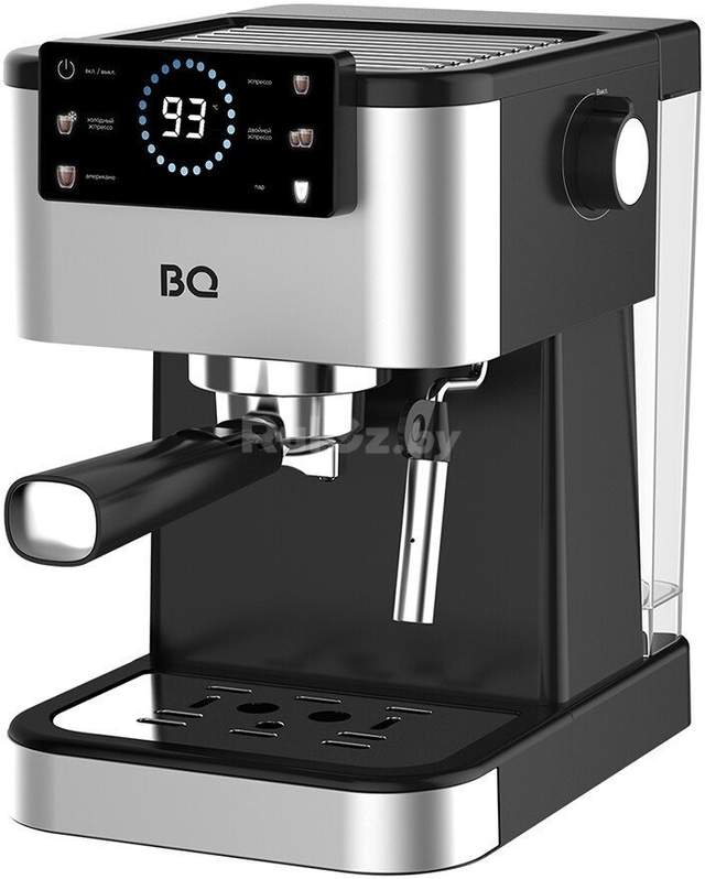 Рожковая кофеварка BQ ECM1078M (черный/нержавеющая сталь)