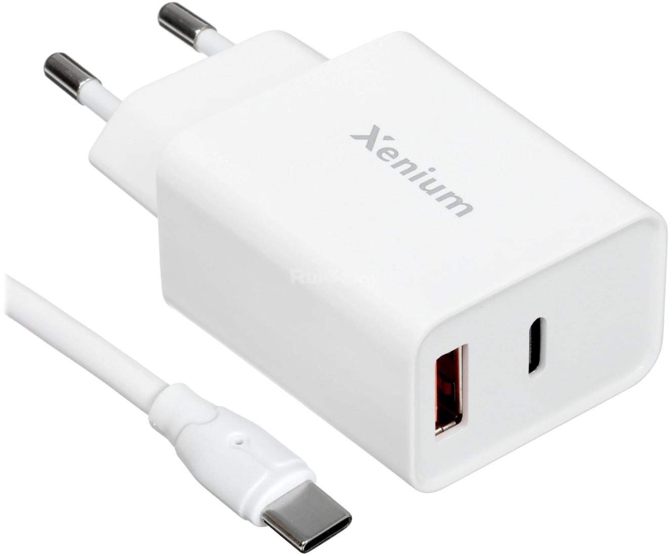 Сетевое зарядное Xenium X332 (белый)
