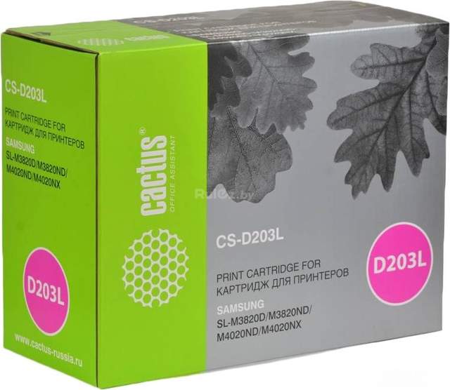 Картридж CACTUS CS-D203L (аналог Samsung MLT-D203L)