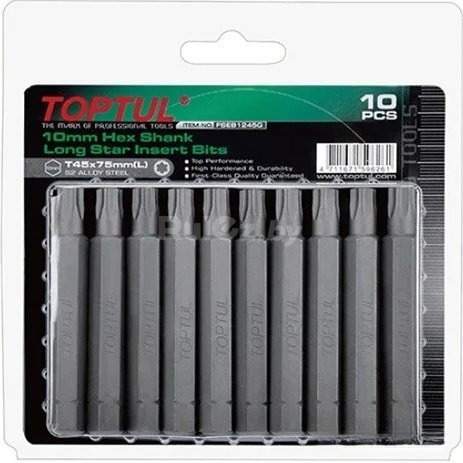 Набор бит Toptul FSEB1255G (10 предметов)
