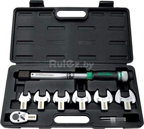 Ключ с набором Toptul 1/2" 10-80 Нм GAAI0801