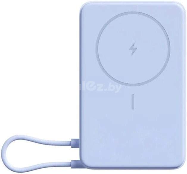 Внешний аккумулятор Xiaomi Magnetic Power Bank with Built-in Stand WPB1007Z 10000mAh (голубой, международная версия)