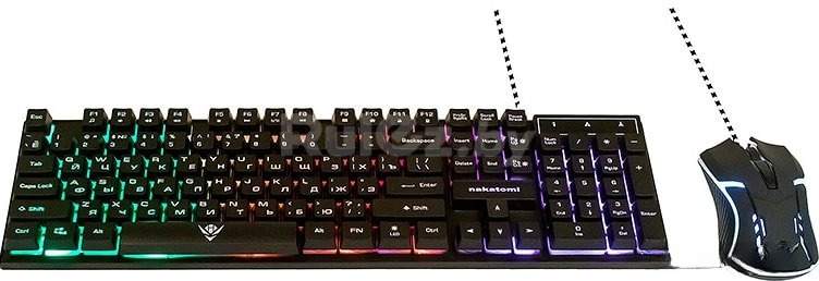 Игровой набор Nakatomi KMG-2305U Nakatomi KMG-2305U (черный)