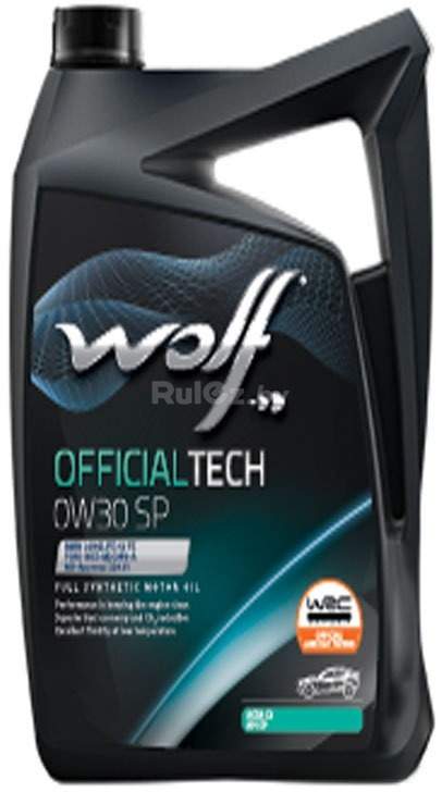 Моторное масло Wolf OfficialTech 0W-30 SP 1л