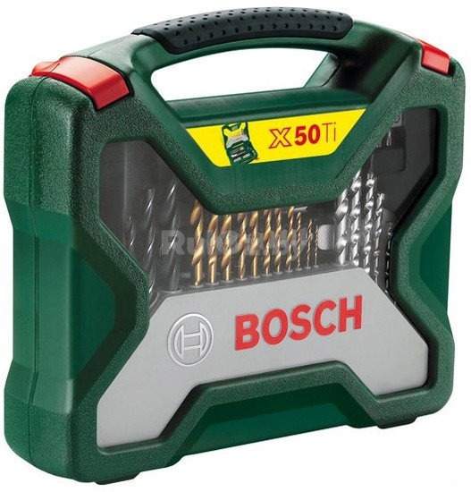 Универсальный набор инструментов Bosch Titanium X-Line 2607019327 50 предметов