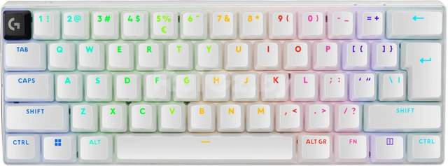 Клавиатура Logitech G Pro X 60 Lightspeed GL Tactile 920-011934 (белый, нет кириллицы)