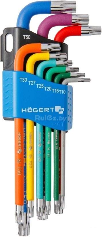 Набор ключей Hogert Technik HT1W817 (9 предметов)