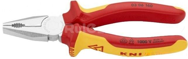 Плоскогубцы Knipex 03 06 160