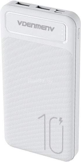 Внешний аккумулятор VDENMENV DP09 10000mAh (белый)