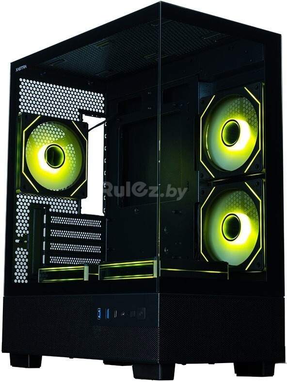 Корпус XASTRA Q400M 5ARGB-C6-UC (черный)