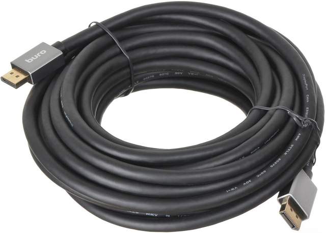 Кабель Buro BHP-DPP-1.4-10G (10 м, черный)