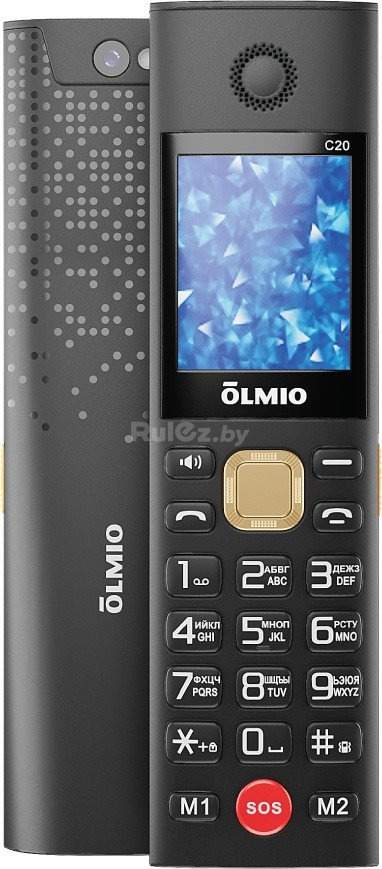 Телефон Olmio C20 (черный)