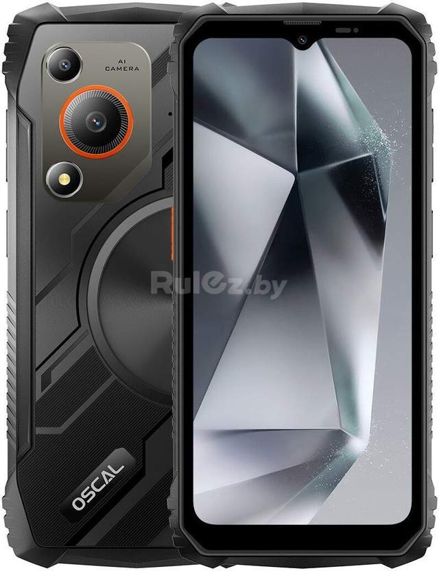Телефон Oscal Marine 1 4GB/128GB (черный)