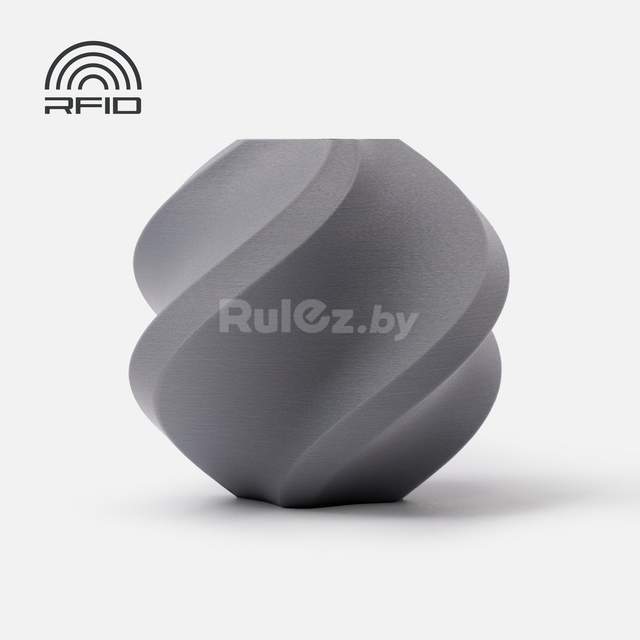 Пластик Bambu Lab PLA Matte A01-D3-1.75-1000-SPL (1.75 мм, 1 кг, пепельно-серый)