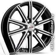 Литые диски Alcasta M64 17x7" 5х108мм DIA 65.1мм ET 43мм BKF