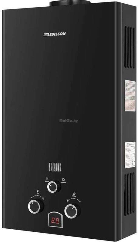 Газовая колонка Edisson E 20 D (Black)