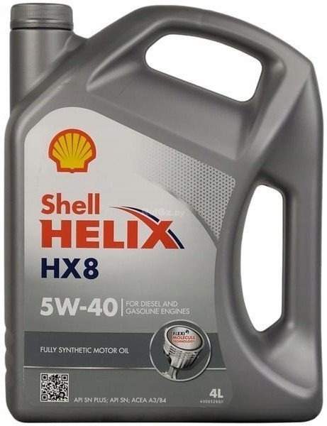 Моторное масло Shell Helix HX8 5W-40 4л