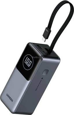 Внешний аккумулятор Ugreen PB723 20000mAh (серый)