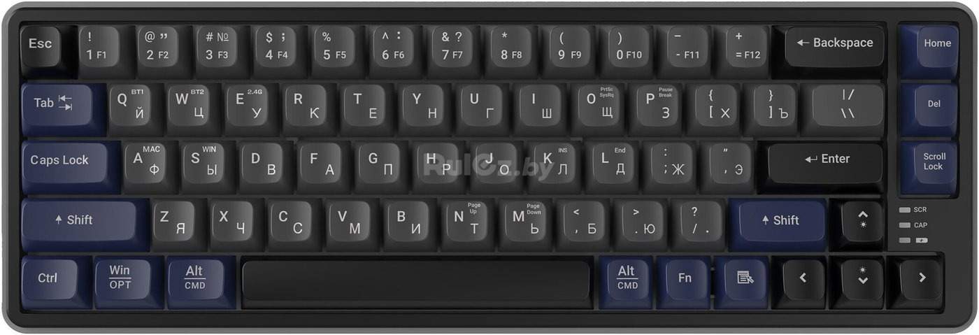 Клавиатура Ritmix RKB-868WBL