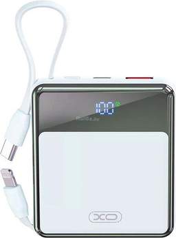 Внешний аккумулятор XO PR224 10000mAh (белый)