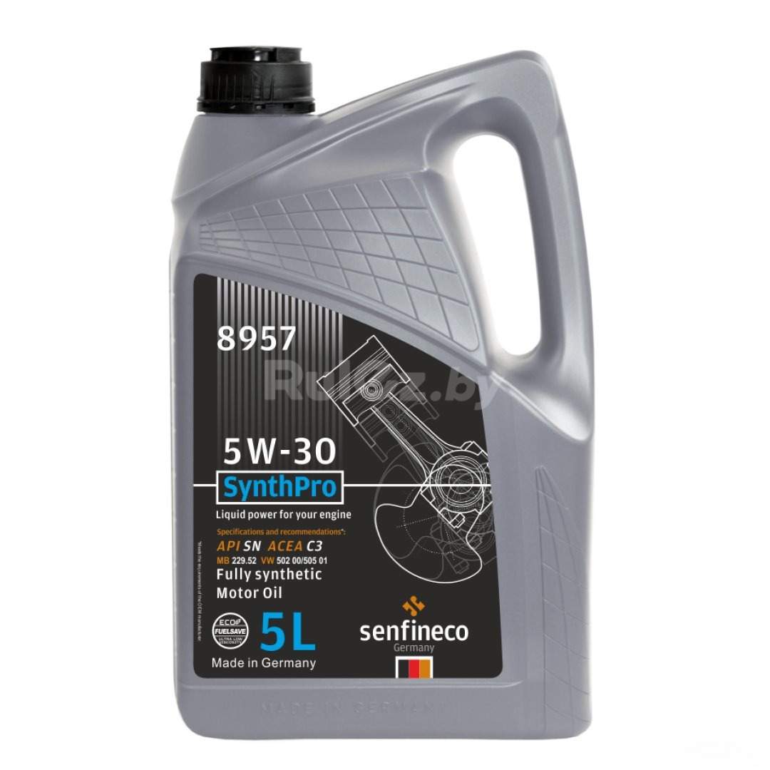 Моторное масло Senfineco SynthPro 5W-30 API SN ACEA C3, 5л