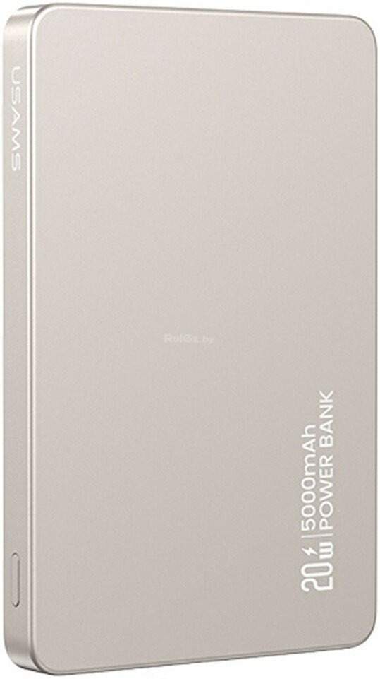 Внешний аккумулятор Usams CD231 5000mAh (титановый)