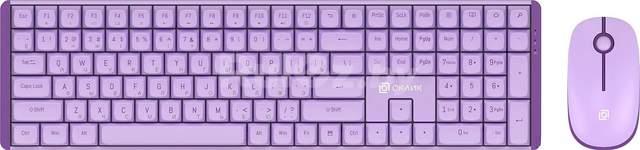 Офисный набор Oklick S315W (сиреневый)