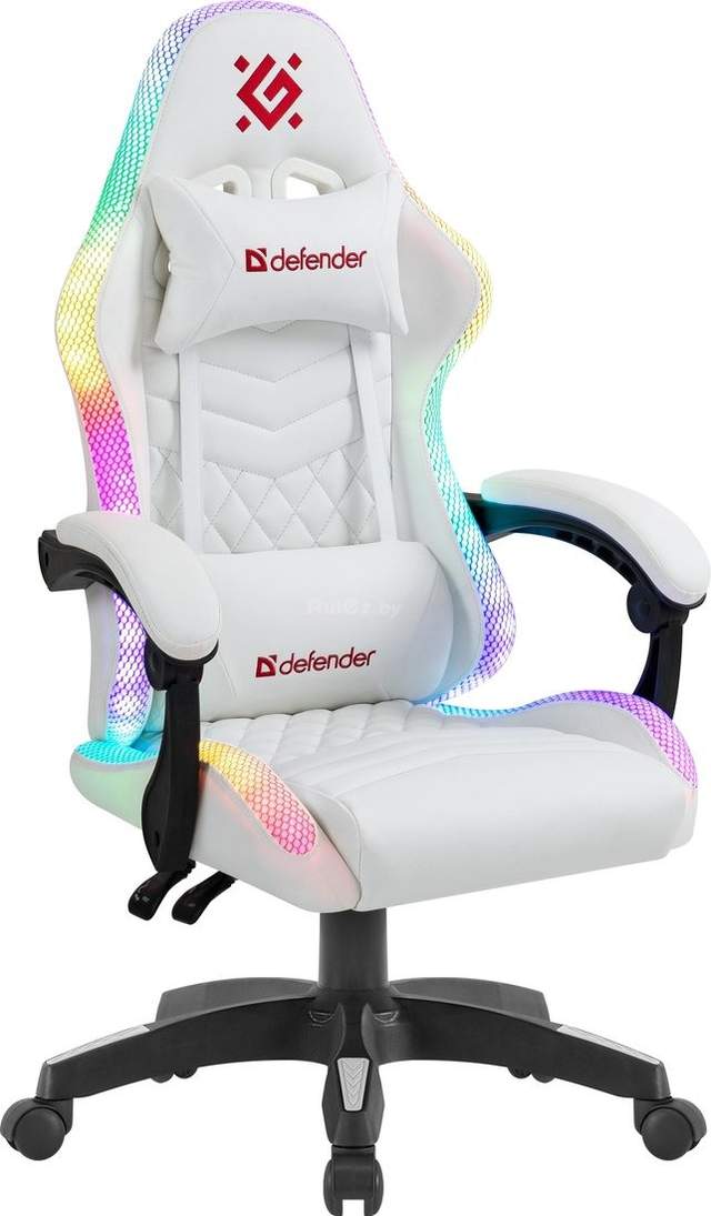 Игровое (геймерское) кресло Defender Core (белый)