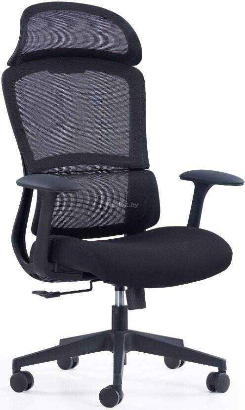Офисное кресло SitZone CH-555A (сетка/ткань, черный)