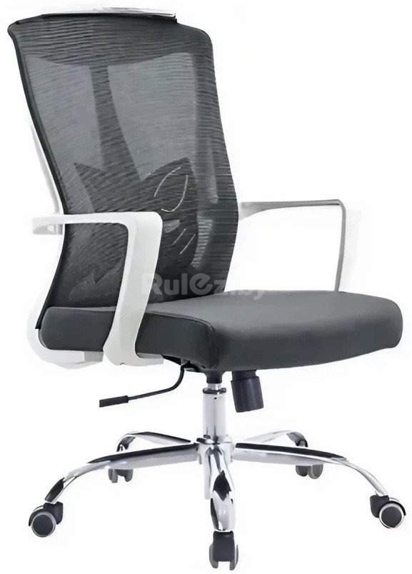 Кресло Situp Sigma white chrome (сетка black/black)