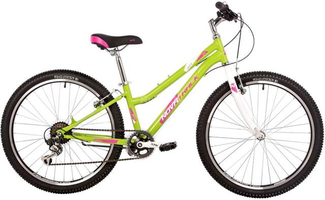 Велосипед Novatrack Jenny 2023 24SHV.JENNY.12GN23 (зеленый)