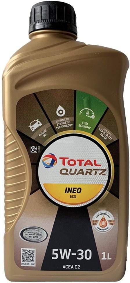 Моторное масло Total Quartz Ineo ECS 5W30 1Л
