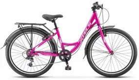 Велосипед Stels Cristy 430 V 24 р.14 2026 (фиолетовый/розовый, разобранный)
