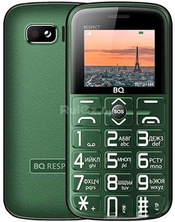 Мобильный телефон BQ-Mobile BQ-1851 Respect (зеленый)