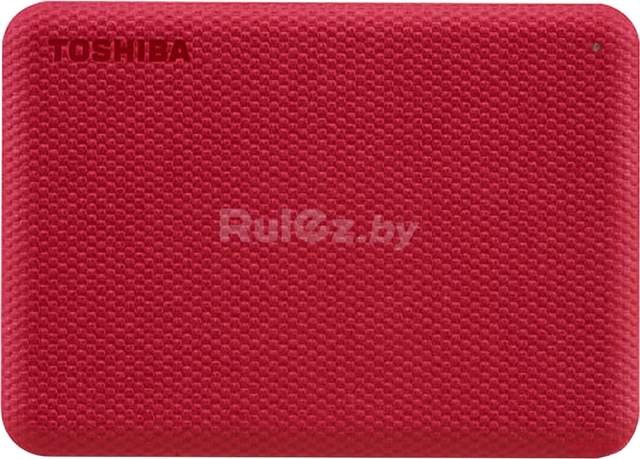 Внешний накопитель Toshiba Canvio Advance 1TB HDTCA10ER3AA (красный)