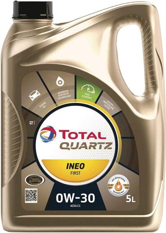 Моторное масло Total Quartz Ineo First 0W-30 5л Total Quartz Ineo First 0W-30 ACEA C1 5л