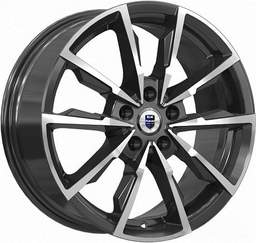 Литые диски K&K Меренге 17x7.5" 5x114.3мм DIA 67.1мм ET 45мм Алмаз черный