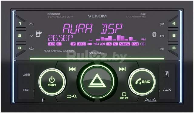 USB-магнитола Aura Venom-D862DSP Aura Venom-D868DSP
