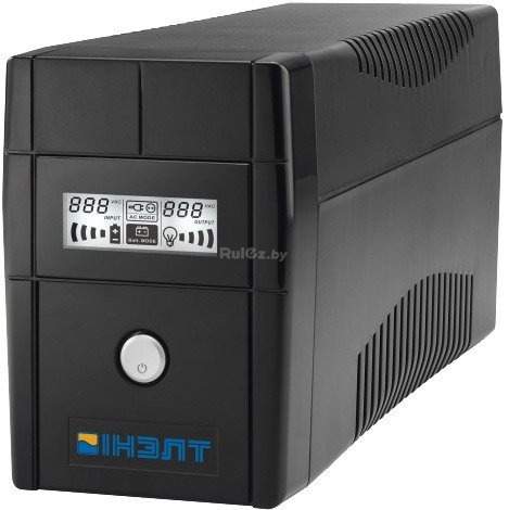 Источник бесперебойного питания ИНЭЛТ ALPHA 650VA SCHUKOx2 (IN650-AL) LCD