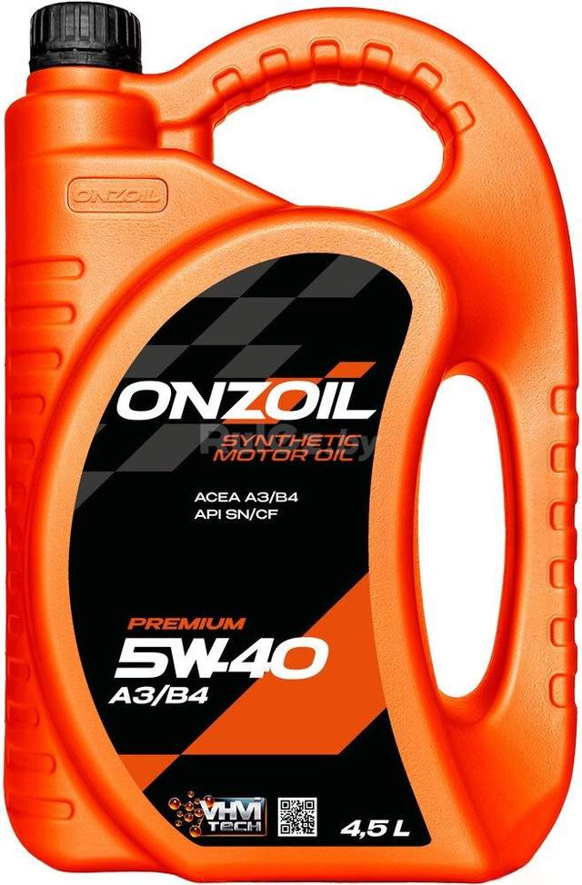 Моторное масло ONZOIL Premium 5W-40 A3/B4 4.5л
