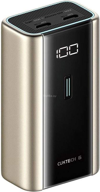 Внешний аккумулятор Cuktech PB060 6000mAh 67W (золотистый) Cuktech PB060 6000mAh 55W (золотистый)
