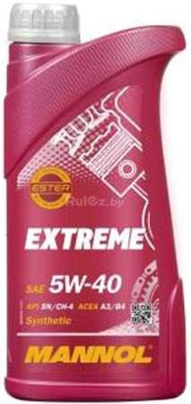 Моторное масло Mannol EXTREME 5W-40 1л
