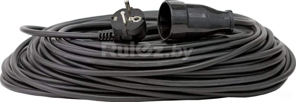 Удлинитель Glanzen ES-30-003 (30 м, черный)