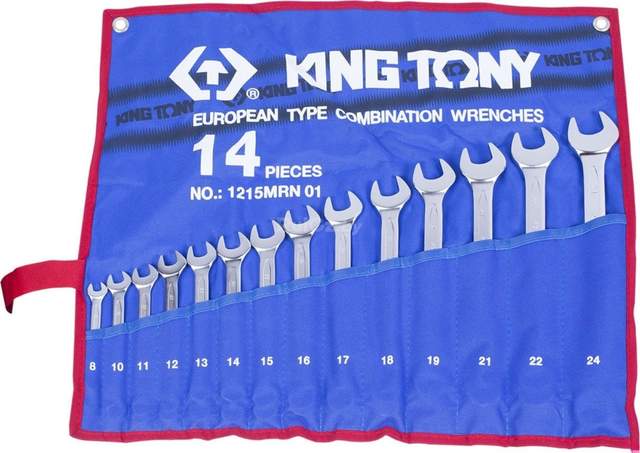 Набор ключей King Tony 1215MRN01 (14 предметов)